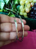 E0566_ Trendy tangled layer metal hoops (medium size)