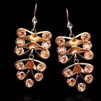 E0339_Classy Combo vibrant earrings with a touch of stones.