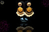 E0122_Gorgeous Meenakari earring with delicate Meenakari work  studded with stones and embellished with pearls