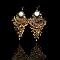 E0340_ Combo German silver Oxidized earrings.