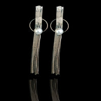 E0339_Classy Combo vibrant earrings with a touch of stones.