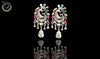 E0325_1 Combo German silver Oxidized earrings.