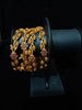 Elegant Bangle with premium quality base metal with Matte Gold Polish