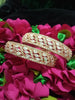B0157_Elegant design Rose gold bangle studded with American Diamond stones.