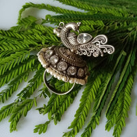 E0217_Premium Oxidized Classy Finger Ring.