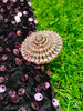 R043_Gorgeous designer American Diamond studded statement ring with delicate stone work.