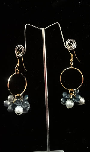 Beautiful Ash color Dangler  for a stunning and stylish look.
