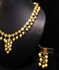 Elegant Necklace studded with American Diamond & classy Pearls