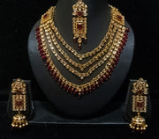 Wavy Kundan Set designed to make your appearance stand-out