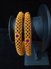 Elegant Bangle with premium quality base metal with Matte Gold Polish