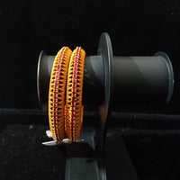 Elegant Bangle with premium quality base metal with Matte Gold Polish