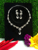 N097_Fancy necklace set studded  with a touch of stones.