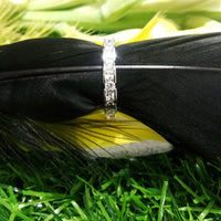R011_Beguiling adjustable American Diamond ring .