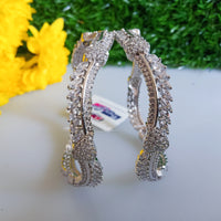 B080_Gorgeous  American diamond bangles .