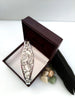 B0104_Elegant  metal base color  bracelet studded with  stones (Free size).