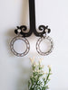 E0411_Classy hoops with touch of stones (medium size)