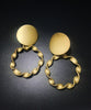 E0514_ Combo vibrant earrings with a touch of dazzling stones and beads.