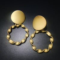 E0514_ Combo vibrant earrings with a touch of dazzling stones and beads.