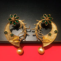E0512_ Combo vibrant earrings with a touch of dazzling stones and beads.