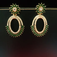 E0512_ Combo vibrant earrings with a touch of dazzling stones and beads.