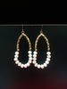 E0517_ Combo vibrant earrings with a touch of dazzling stones and beads.
