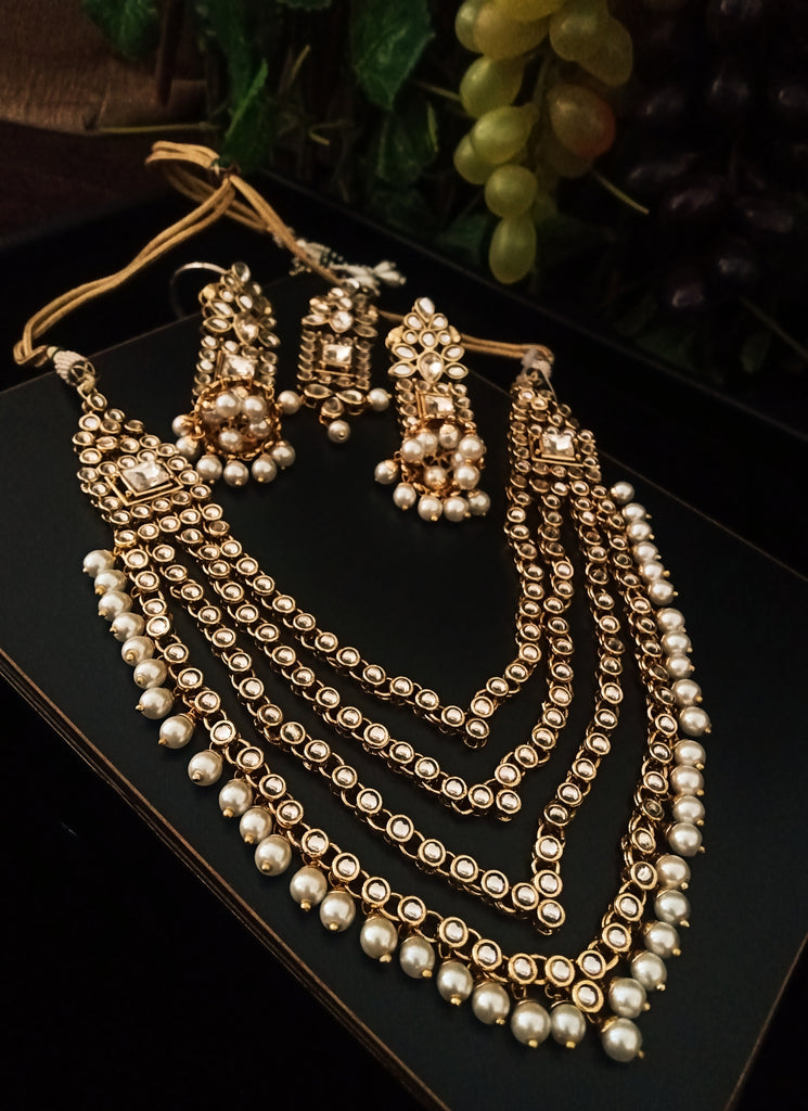 Gold Necklace Set - Layered Necklace Set - Choker Necklace Set - Lulus