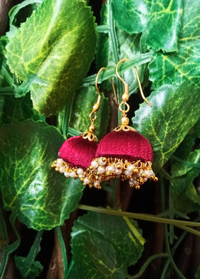 E0549_Lovely jumkas with beautiful craft work with a touch of pearls (medium size)