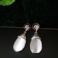 E0553_Gorgeous danglers with a touch of stones (medium size hanging)