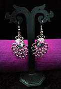E0619_Lovely flower design hangings with a touch of stones(medium size hanging)
