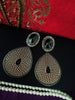 E0656_Classic crafted earrings with delicate craft work with a touch of stones.