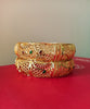 B0170_Gorgeous Crafted Gold plated bangles with beautiful designs with a touch of stones.