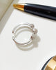 R010_Beguiling adjustable American Diamond ring .
