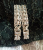 B0217_Beguiling american diamond bangles with delicate art work.