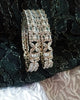 B0217_Beguiling american diamond bangles with delicate art work.
