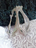 B0215_Elegant trendy designer bangles with delicate designs and unique patterns studded with american diamond stones.