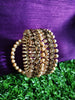 B0248_Lovely designer bangles with delicate craft work with a touch of stones & beads.