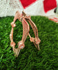 B0255__Elegant trendy designer bangles with delicate designs and unique patterns studded with american diamond stones.