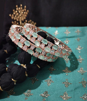 Diamond cheap stone bangles