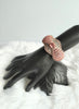 B0272_Gorgeous grand bracelets studded with delicate work of american diamond stones with a touch of pink stones.