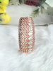 B0273_Classic bracelets studded with delicate work of american diamond stones with delicate designs.
