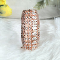 B0273_Classic bracelets studded with delicate work of american diamond stones with delicate designs.