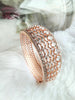 B0273_Classic bracelets studded with delicate work of american diamond stones with delicate designs.