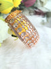 B0273_Classic bracelets studded with delicate work of american diamond stones with delicate designs.