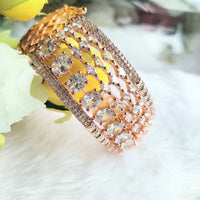 B0273_Classic bracelets studded with delicate work of american diamond stones with delicate designs.