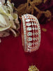 B0273_Classic bracelets studded with delicate work of american diamond stones with delicate designs.