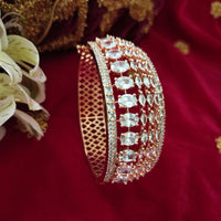 B0273_Classic bracelets studded with delicate work of american diamond stones with delicate designs.