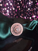 R050_Elegant designer American Diamond studded statement ring with delicate stone work.