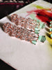 N0534_Lovely designer rose gold choker necklace embellished with american diamond stones with delicate work.