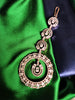 M041_Classy circular design  American diamond studded Maang tika with delicate stone work.