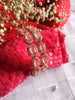 B0178_S_Elegant Rose Gold bangles embellished with American Diamond stones with a touch of dazzling pink stones.